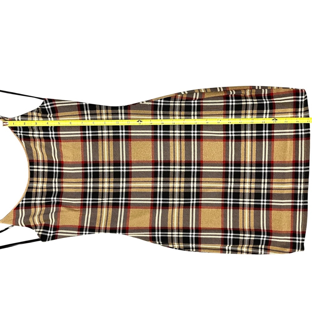 Lovely Day plaid minidress 🤎💛 - Picture 7 of 11